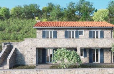 Istria, Buje - Villa with pool and view NEW BUILDING - under construction